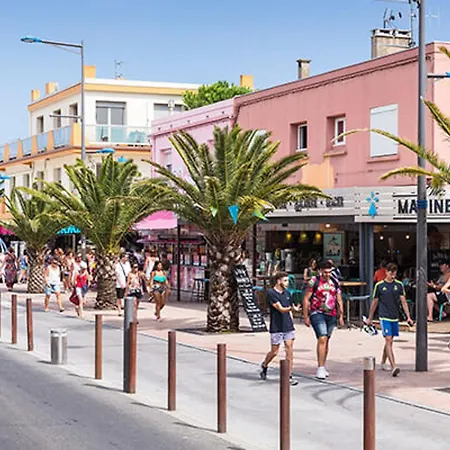 Appartement T2 Climatise Renove, Proche Et Commerces A Argeles-sur-mer, Avec Balcon Et Parking Prive - Fr-1-732-68 *
